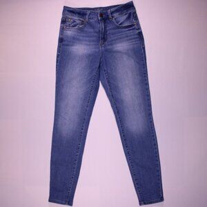 Maurices Jeans Womens Size 6 Blue Hi-Rise Skinny W/ Ever Flex -(28.25x28.5)